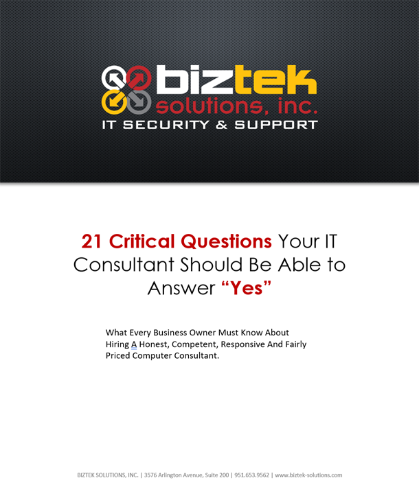 21 Questions Report